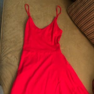 Red dress
